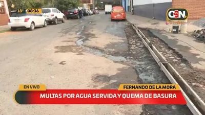 FDO: Aplicarán fuerte multas por quema de basuras - C9N