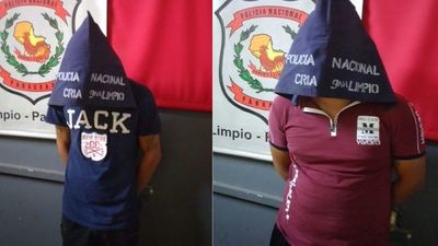 Dos personas con órdenes de captura fueron detenidas en Limpio
