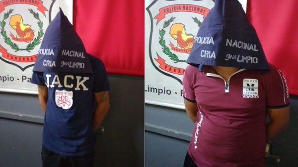 Dos personas con órdenes de captura fueron detenidas en Limpio