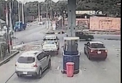 Buscan a conductor que atropelló a un joven y se dio a la fuga en Lambaré (Video)