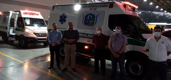 Gobernación de Boquerón adquirió dos unidades de Ambulancias