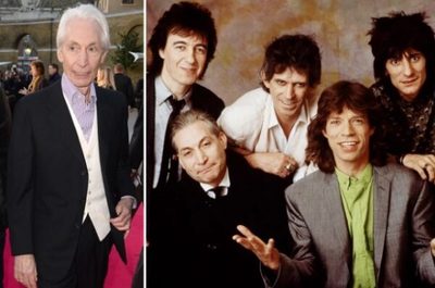 Muere Charlie Watts, baterista de The Rolling Stones