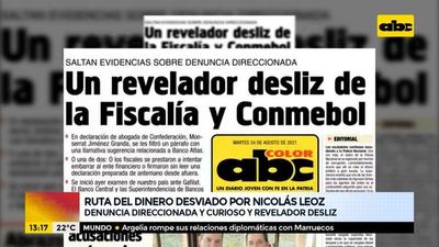 Denuncia direccionada y curioso revelador desliz en caso de Nicolás Leoz - ABC Noticias - ABC Color