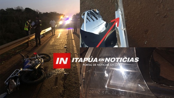 BUSCAN VEHÍCULO INVOLUCRADO EN ACCIDENTE FATAL EN PIRAPEY 45