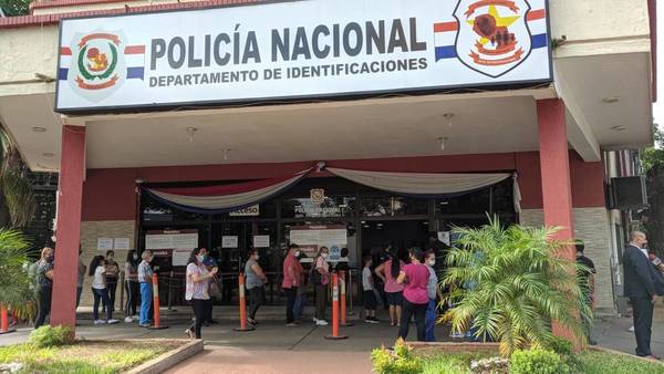 Continúa atención por terminación de cédula en Identificaciones y no se prevén nuevas modalidades | Ñanduti