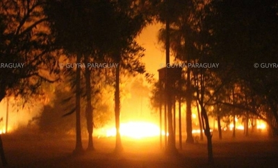Diario HOY | Día crítico de incendios forestales en el Pantanal Paraguayo