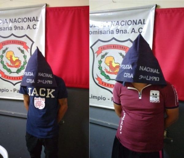 Dos personas con órdenes de captura fueron detenidas en Limpio