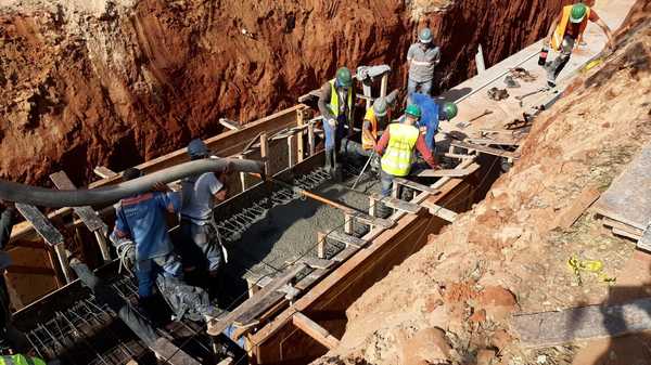 Denuncian paro arbitrario e irresponsable de obra de desagüe pluvial al límite de Asunción y Lambaré – Prensa 5