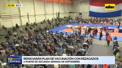 Reiniciarán plan de vacunación con rezagados - ABC Noticias - ABC Color
