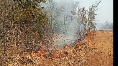 Parque Cerro Corá es una bomba de tiempo, pese al control del incendio