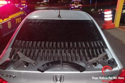 Caen dos MULAS con un ARSENAL traficado desde CIUDAD DEL ESTE