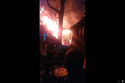 HOMBRE FALLECE POR QUEMADURAS TRAS INCENDIO EN EL B° SAGRADA FAMILIA 