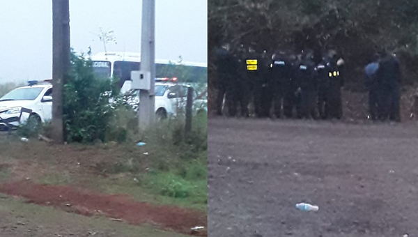 Conflicto en cantera por denuncias de contaminación ambiental en Colonia Montanaro - Noticiero Paraguay