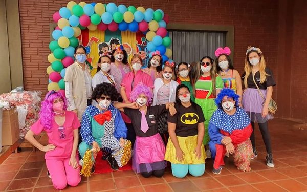 USF Caacupemi de Hernandarias realizó colorido festejo a niños