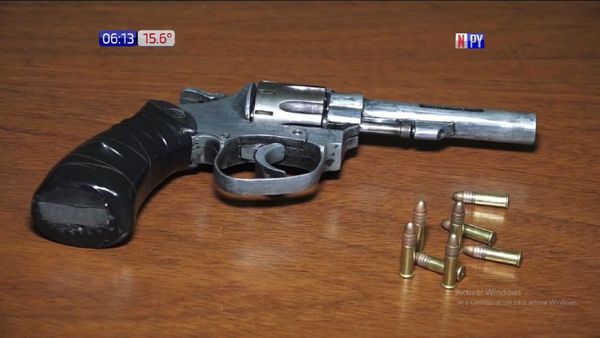 Cae un presunto peligroso motoasaltante en San Lorenzo