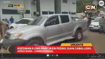 Asesinan a una pareja en Pedro Juan Caballero - C9N
