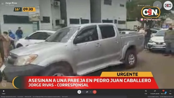 Asesinan a una pareja en Pedro Juan Caballero - C9N