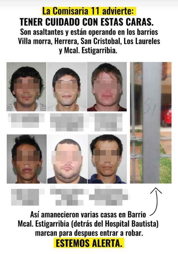 Alerta sobre supuestos asaltantes es falsa, dice Policía Nacional - Nacionales - ABC Color