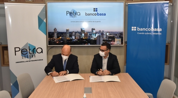 Banco Basa financiará a clientes departamentos en el Edificio Petra Tower