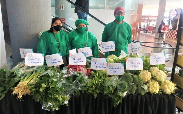 Productores lograron recaudar cerca de G. 39 millones en feria realizada en el Multiplaza | .::Agencia IP::.