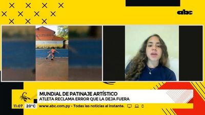 Patinadora reclama que un error de puntuación la deja fuera del Mundial de Patinaje Artístico - ABC TV - ABC Color