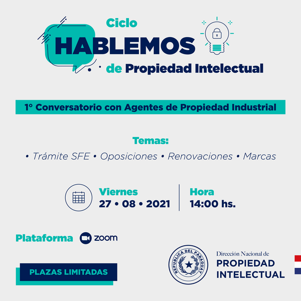 Dinapi ofrece charlas dirigidas a agentes de Propiedad Industrial | .::Agencia IP::.