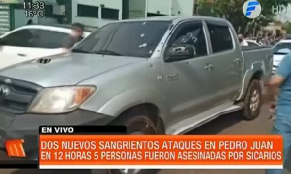 Dos nuevos homicidios en Pedro Juan Caballero | Telefuturo