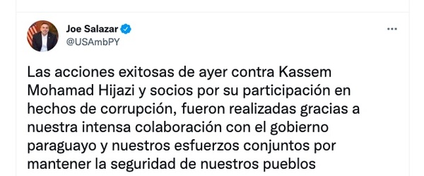 Autoridades paraguayas y estadounidenses destacan trabajo conjunto en lucha anticorrupción - El Trueno