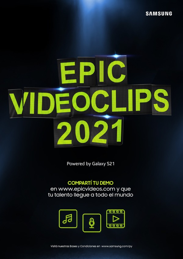 “Epic Videoclips 2021”: Samsung Paraguay lanza concurso para músicos