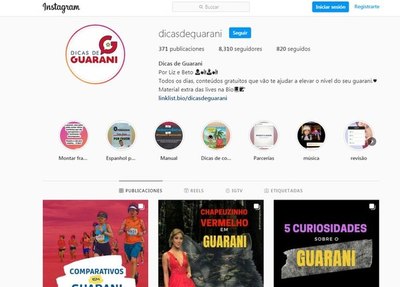 Pareja difunde en Brasil el idioma guaraní a través de Instagram - Nacionales - ABC Color