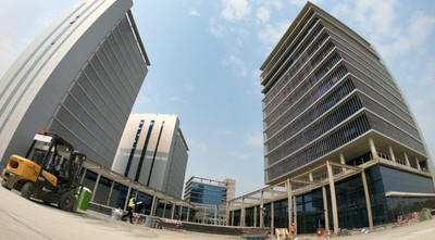 Avance de las nuevas oficinas del Gobierno fueron verificadas
