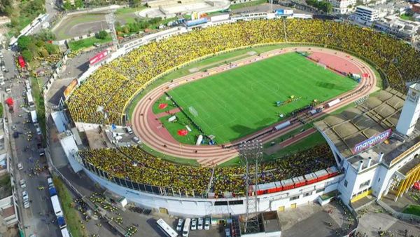 Ecuador recibirá a Paraguay con un 30 por ciento de aforo