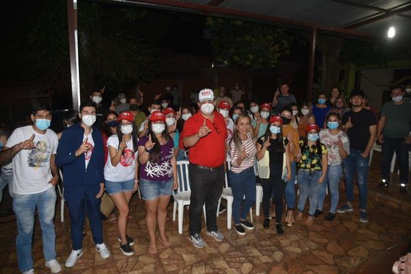Tiki González pide a jóvenes sumarse y ser protagonistas