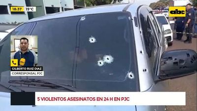 5 violentos asesinatos en 24 horas, en Pedro Juan Caballero - Crimen y castigo - ABC Color