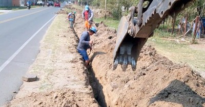La Nación / Siguen obras en Pilar para mejorar servicio de agua