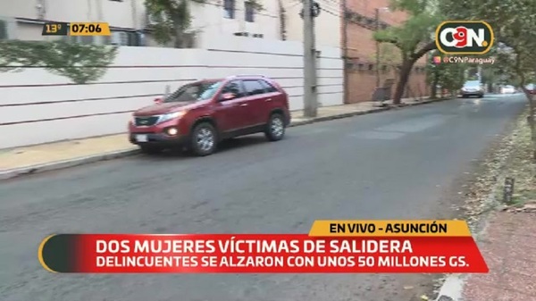 En cuestión de segundos delincuentes concretaron millonario golpe - C9N