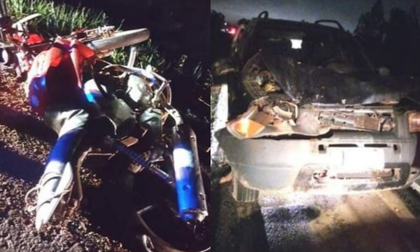 Padre e hijo mueren en accidente de tránsito en Coronel Oviedo - Noticiero Paraguay