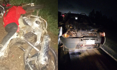Coronel Oviedo: Padre e hijo pierden la vida en accidente rutero - OviedoPress