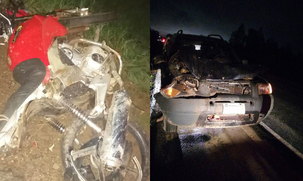 Coronel Oviedo: Padre e hijo pierden la vida en accidente rutero - OviedoPress