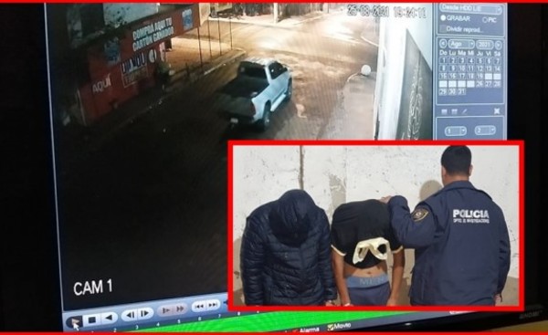 Dos hermanos detenidos tras recuperación de camioneta robada en Franco
