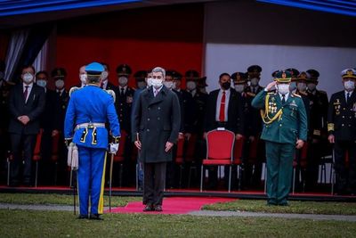 Mandatario participó de acto por aniversario de las Fuerzas Armadas | .::Agencia IP::.