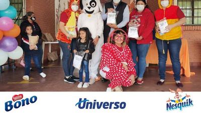 Universo entregó más de 10.000 kits por Día del Niño