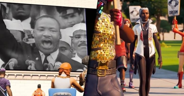 Diario HOY | "Fortnite" homenajea a Marthin Luther King con "Marcha a través del tiempo"