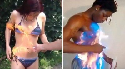 Crónica / Un challenge de TikTok desafía a ¡prenderse fuego! y alarma al rollo