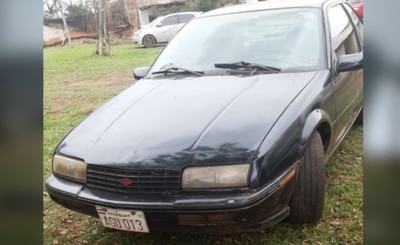 Incautan vehículo que tenía chapa de otro automóvil