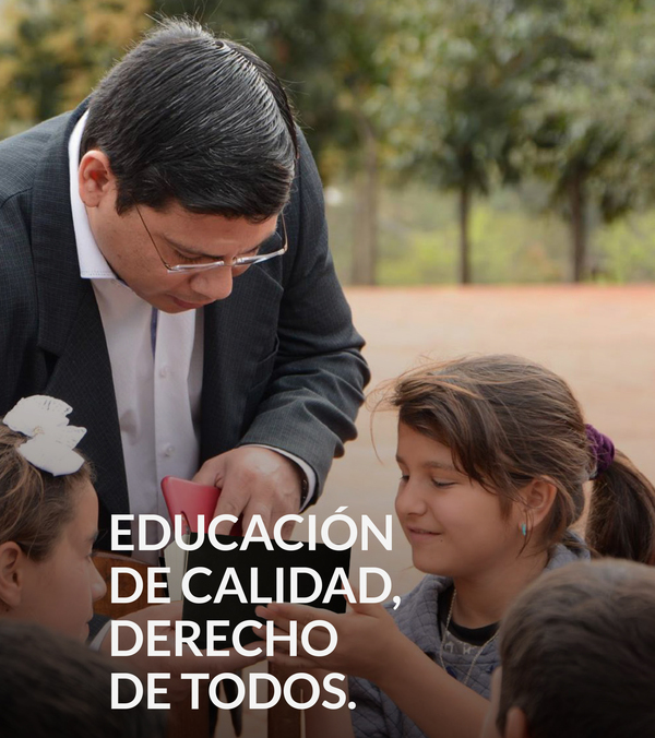 Educación de calidad, derecho de todos, propone Rojas Borja