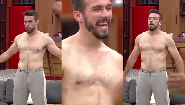 Ale Royg se animó y quedó sin remera en "El Poder del Amor" - Teleshow