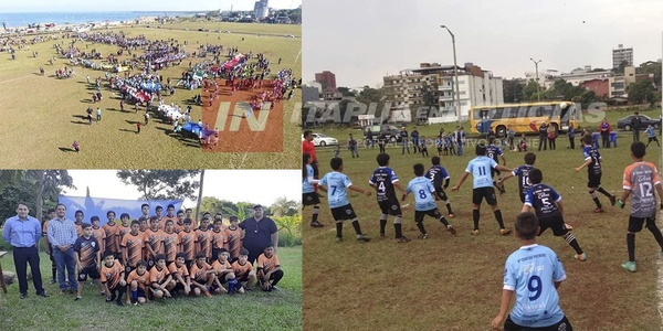UN 25 DE AGOSTO PERO DEL 2018, SE REALIZÓ LA GRAN INAUGURACIÓN DE GOLES POR MI BARRIO