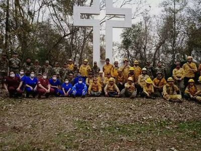 ¡Por fin! Ya no hay llamas en Cerro Corá