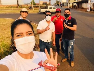Usan programa Tekoporã para pedir votos a candidata de la ANR en Pedro Juan Caballero